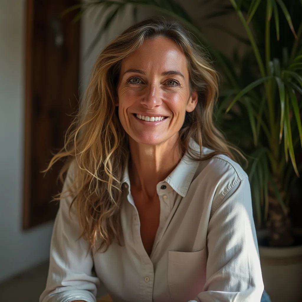 Portrait de [Votre Nom], coach en croissance personnelle